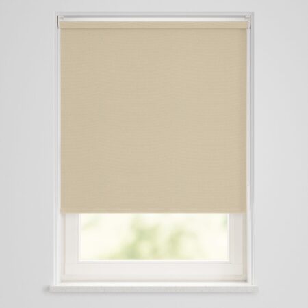 Rolgordijn verduisterend metallic champagne