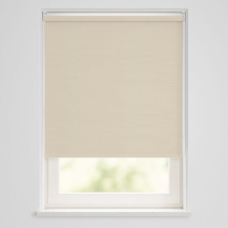 HEMA Rolgordijn verduisterend uni beige (beige) | HEMA