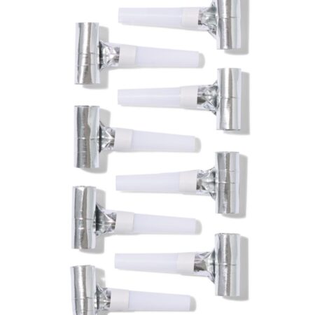HEMA Roltongen zilver - 8 stuks (zilver) | HEMA