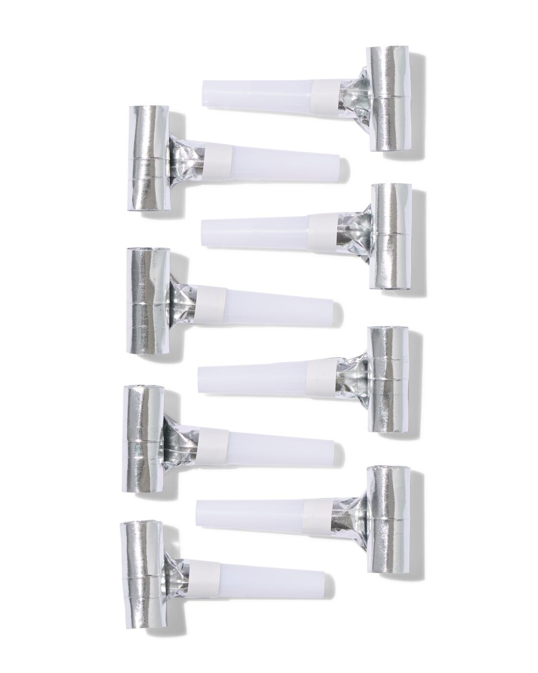 HEMA Roltongen zilver - 8 stuks (zilver) | HEMA