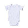 HEMA Romper organic katoen stretch korte mouw - 2 stuks wit | HEMA