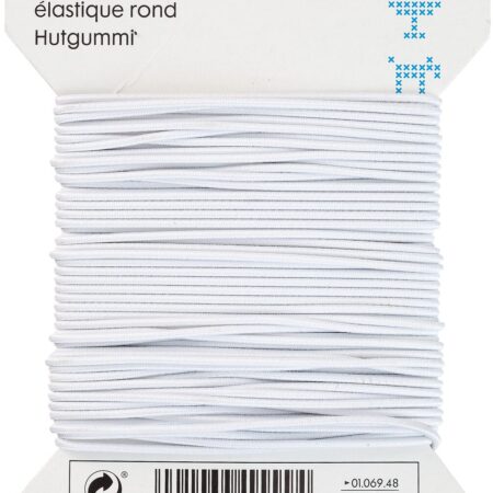 HEMA Rond elastiek 10m wit | HEMA