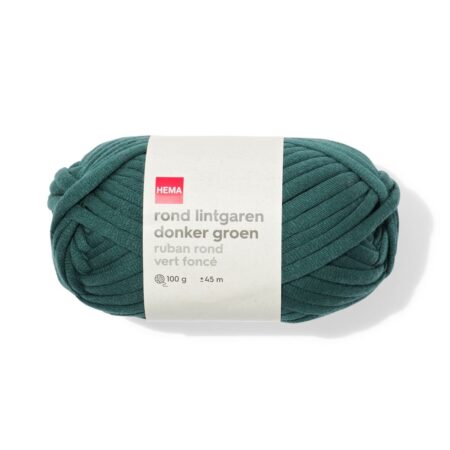 HEMA Rond lintgaren 100g 45m donkergroen | HEMA
