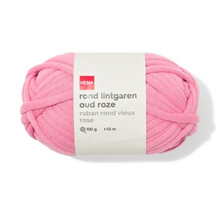 HEMA Rond lintgaren 100g 45m oudroze | HEMA