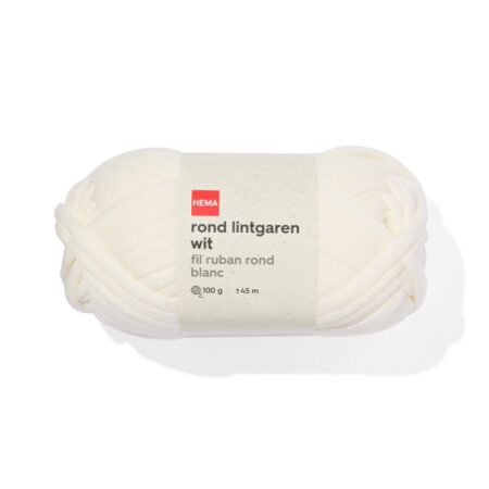 HEMA Rond lintgaren wit 100gram 45meter | HEMA