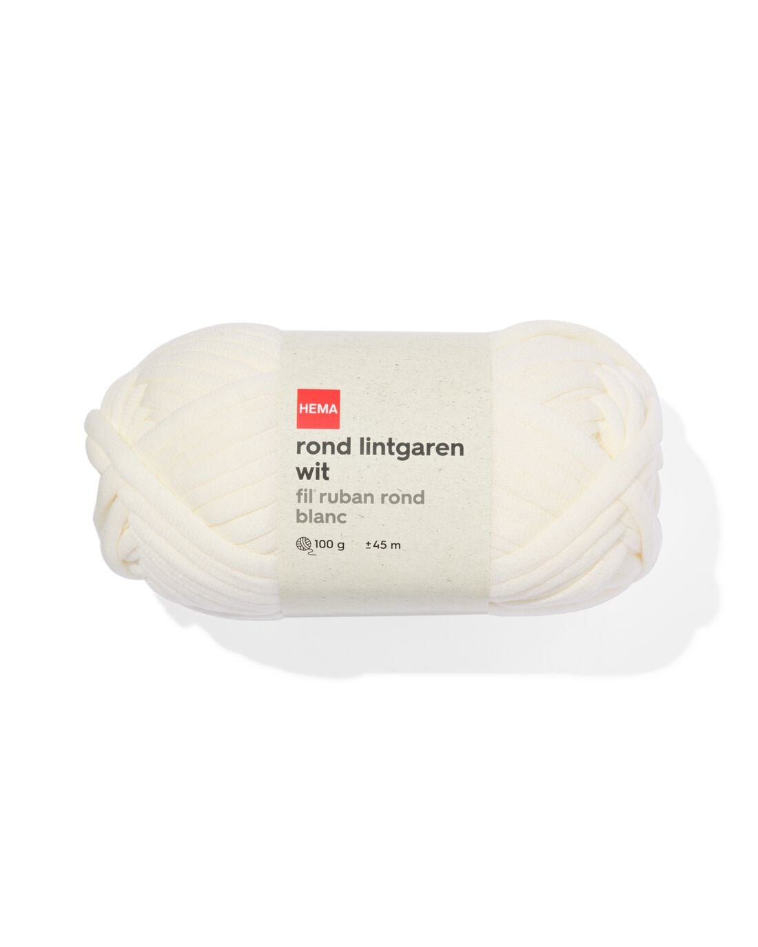 HEMA Rond lintgaren wit 100gram 45meter | HEMA