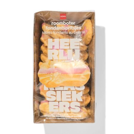 Roomboter fondantspritsjes 160gr