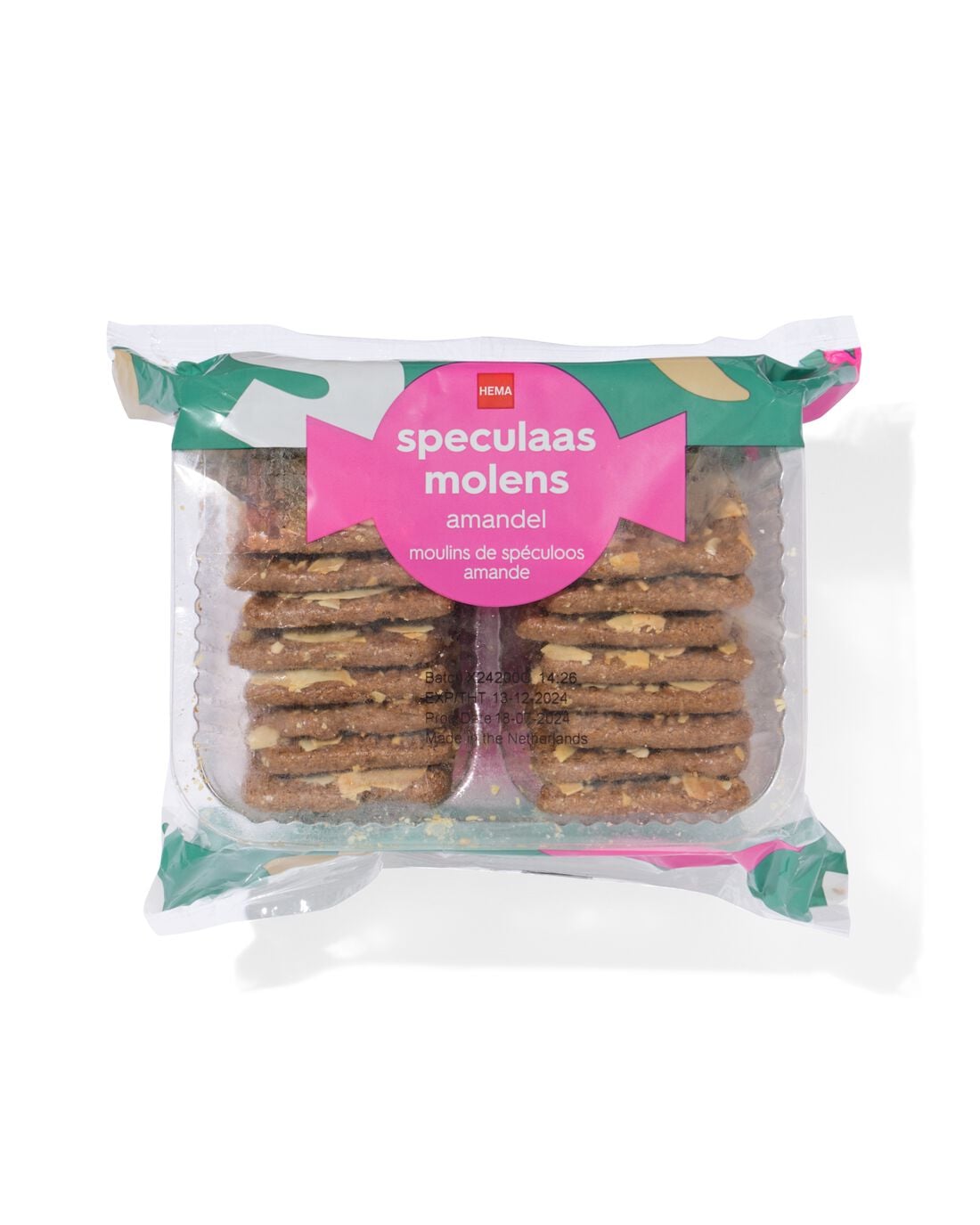 Roomboter speculaaskoekjes met amandel 225g