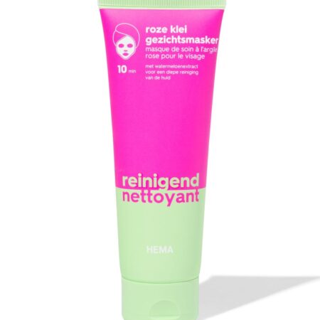 HEMA Roze klei gezichtsmasker 75ml | HEMA