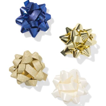 HEMA Rozetten 6cm - 4 stuks (blauw) | HEMA