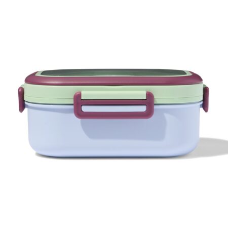HEMA Saladebox 21.3x14.8x9.3cm blauw (blauw) | HEMA