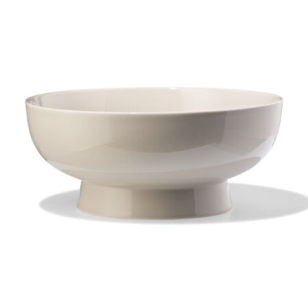 HEMA Saladeschaal Ø26cm Knap new bone china grijs (grijs) | HEMA