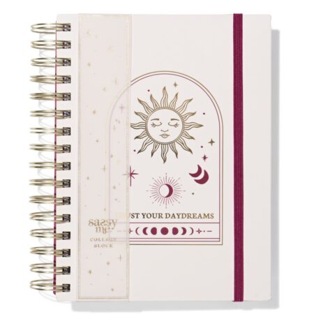 HEMA Sassy me collegeblok A5 gelinieerd zon (multicolor) | HEMA