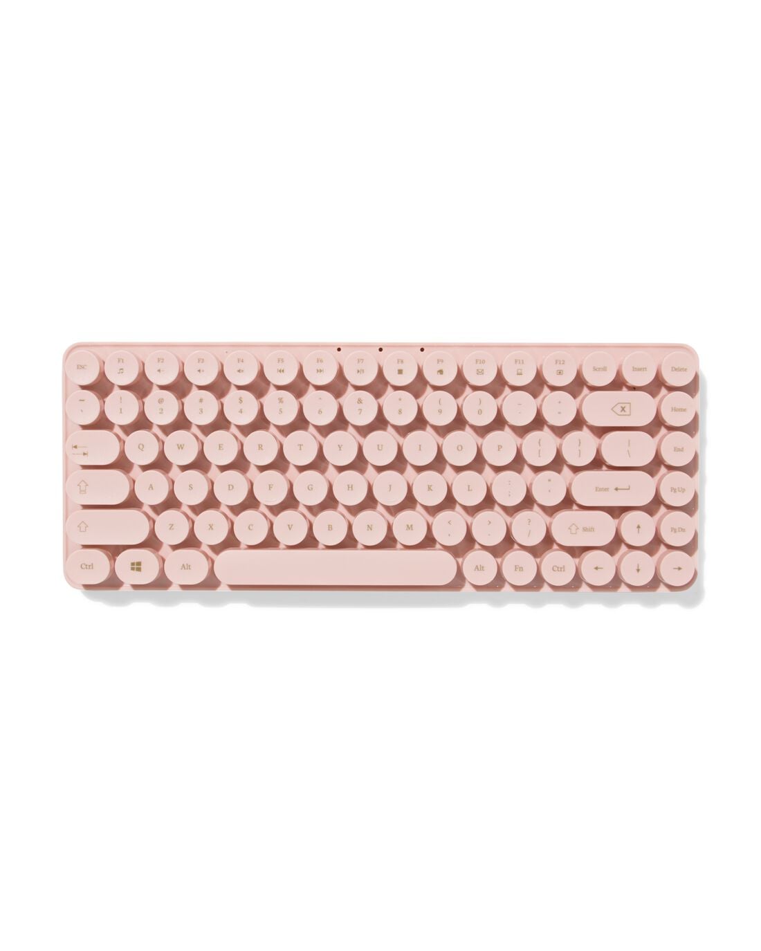 HEMA Sassy me draadloos toetsenbord 32x13cm (oudroze) | HEMA