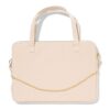 HEMA Sassy me laptoptas 34.5x25x2cm kunstleer (gebroken wit) | HEMA