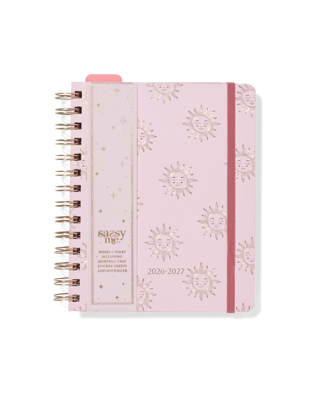 HEMA Sassy me schoolagenda 2026-2027 16.5x20.3cm zonnen | HEMA