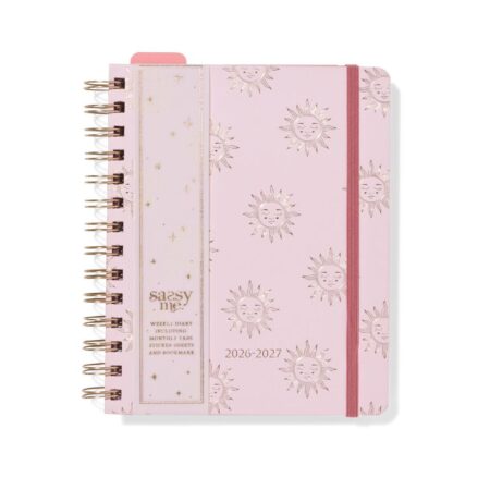 HEMA Sassy me schoolagenda 2026-2027 16.5x20.3cm zonnen | HEMA