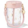 HEMA Sassy me waterfles 450ml met bandje zonnetje (oudroze) | HEMA