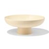 HEMA Schaal op voet ⌀30x12cm keramiek zand (creme) | HEMA