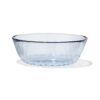 Schaaltje ⌀14.5cm glas gehamerd blauw