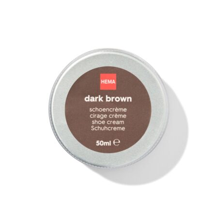 HEMA Schoencrème donkerbruin 50ml (donkerbruin) | HEMA