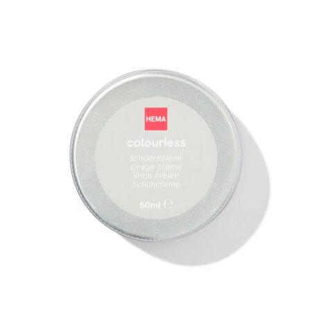Schoencrème kleurloos 50ml (transparant)