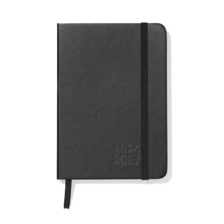 HEMA Schoolagenda 2026-2027 11x15.3cm kunstleer zwart (zwart) | HEMA