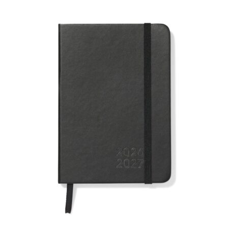 HEMA Schoolagenda 2026-2027 11x15.3cm kunstleer zwart (zwart) | HEMA