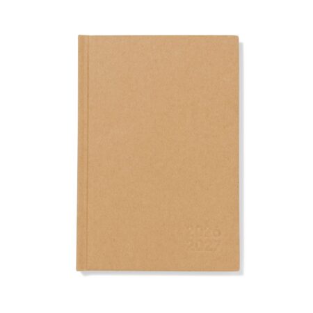 HEMA Schoolagenda 2026-2027 12.5x18cm basis kraft (bruin) | HEMA