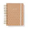 HEMA Schoolagenda 2026-2027 15.4x18.6x3.5cm kraft hartjes | HEMA