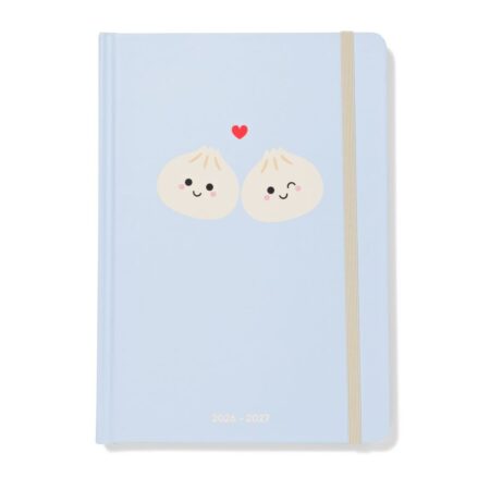 HEMA Schoolagenda 2026-2027 A5 dumpling (blauw) | HEMA