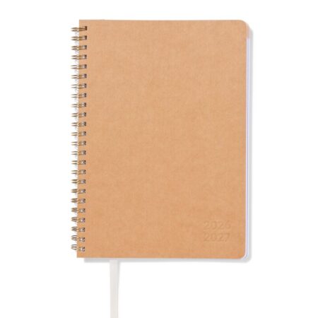 HEMA Schoolagenda 2026-2027 A5 kraft (bruin) | HEMA
