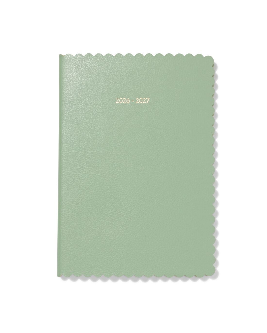 HEMA Schoolagenda 2026-2027 A5 kunstleer groen | HEMA