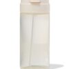 Schoolbeker met rietje 300ml beige
