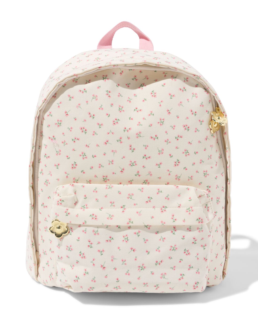 HEMA Schooltas 40x30x10cm bloemen (multicolor) | HEMA