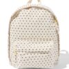 HEMA Schooltas 40x30x10cm hartjes (gebroken wit) | HEMA