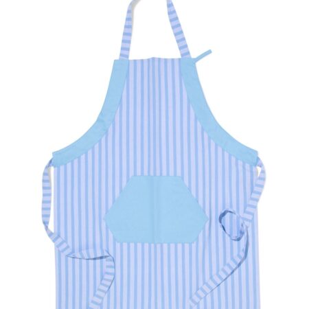 HEMA Schort katoen grijsblauw (blauw) | HEMA