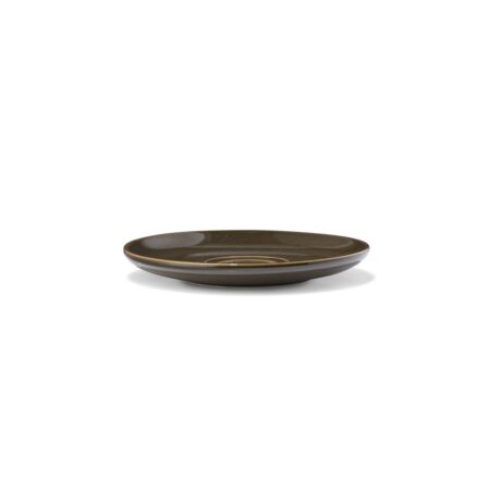 HEMA Schotel Ø14.1cm Puur aardewerk donkerbruin (donkerbruin) | HEMA