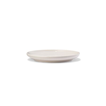 HEMA Schotel Ø14cm Knap new bone china grijs (grijs) | HEMA