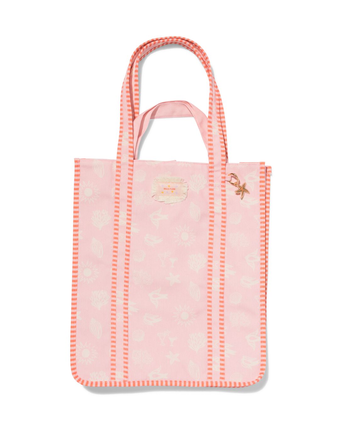 HEMA Schoudertas zomerse print sleutelhanger | HEMA