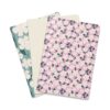 HEMA Schrift A5 gelinieerd bloemen - 3 stuks (multi) | HEMA
