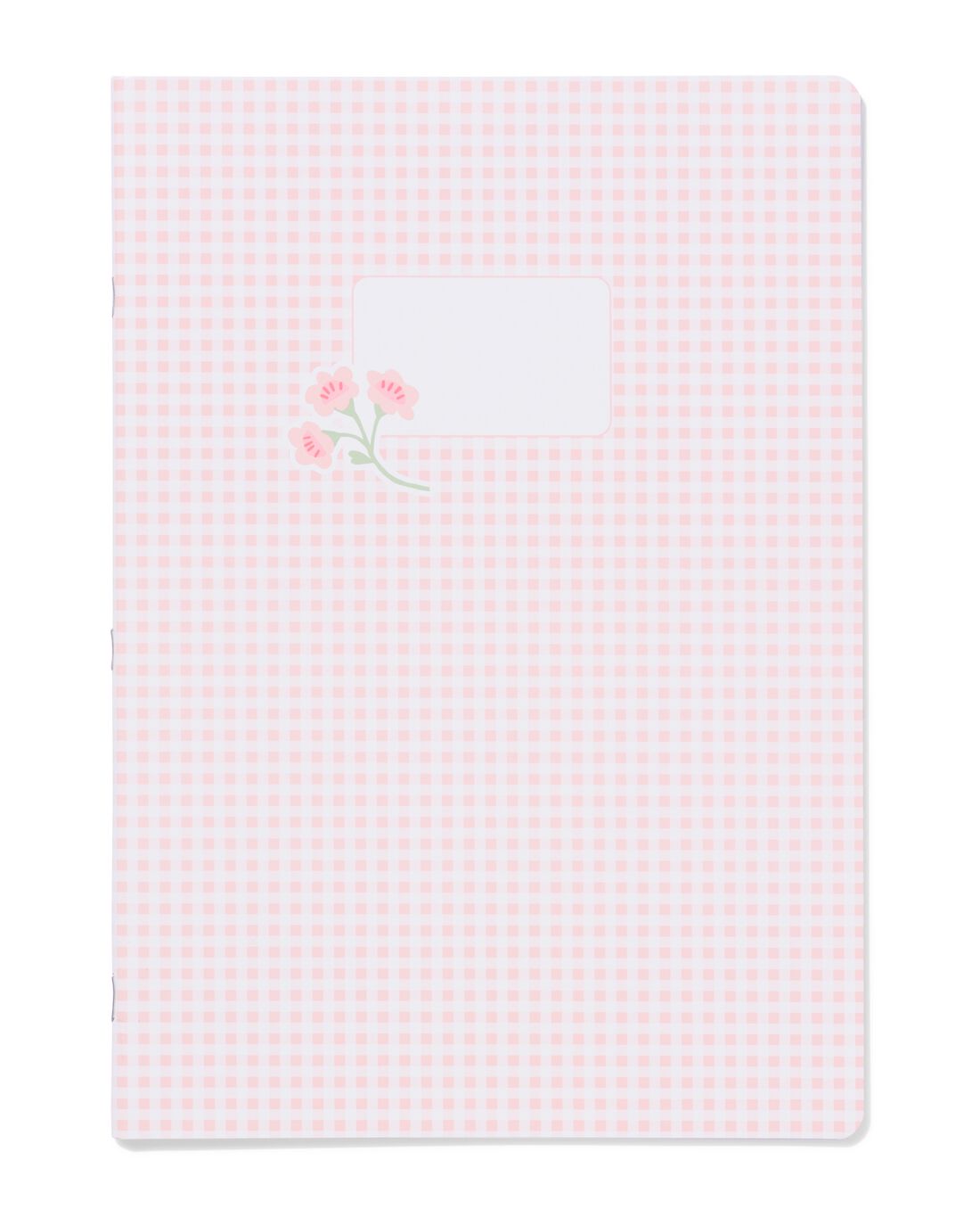 HEMA Schriften A4 gelinieerd bloemen - 2 stuks (multicolor) | HEMA