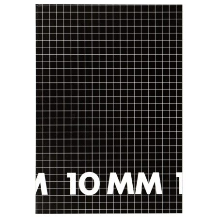 HEMA Schriften A4 - geruit 10 mm - 3 stuks (zwart) | HEMA