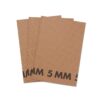HEMA Schriften A4 geruit 5 mm - 3 stuks (bruin) | HEMA