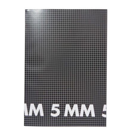 HEMA Schriften A4 - geruit 5 mm - 3 stuks (zwart) | HEMA