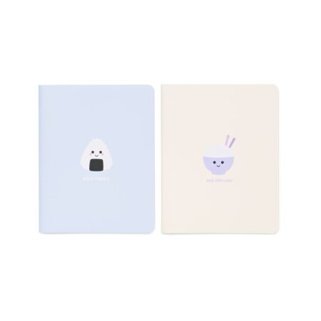 HEMA Schriften A5 gelinieerd onigiri - 5 stuks (multicolor) | HEMA