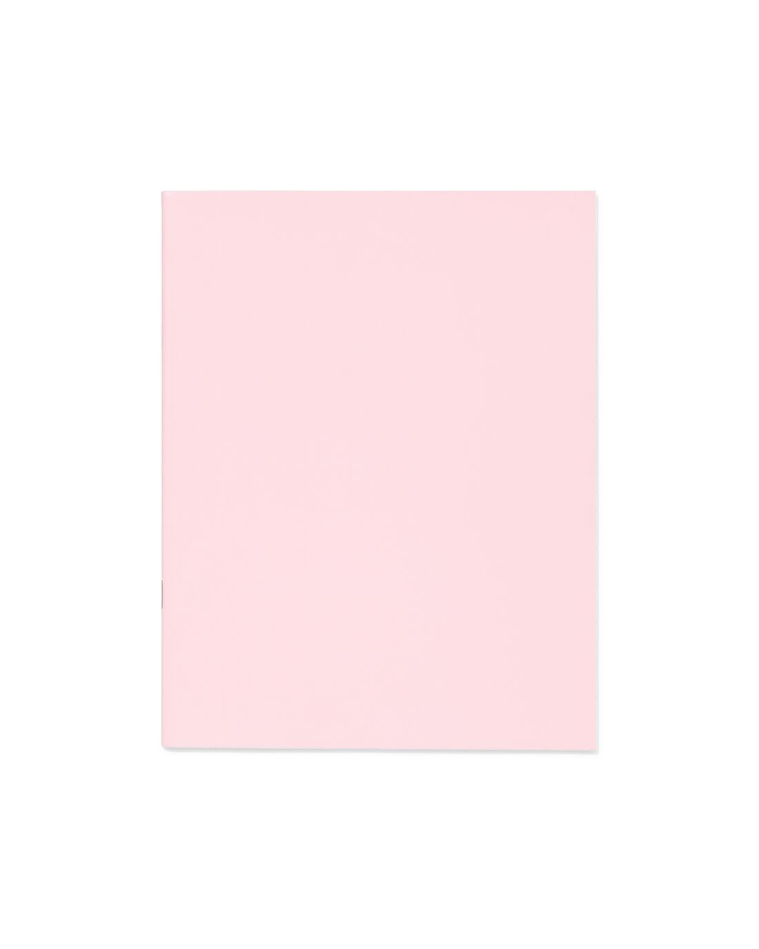 HEMA Schriften A5 gelinieerd roze - 10 stuks (roze) | HEMA