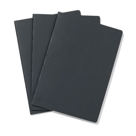 HEMA Schriften A5 gelinieerd zwart - 3 stuks | HEMA
