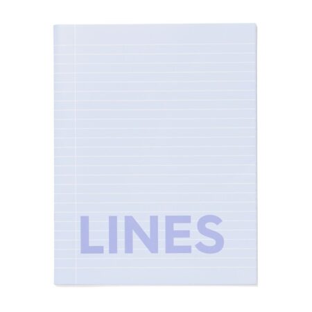 HEMA Schriften blauw A5 gelinieerd - 3 stuks (blauw) | HEMA
