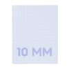 HEMA Schriften blauw A5 geruit 10mm - 3 stuks (blauw) | HEMA